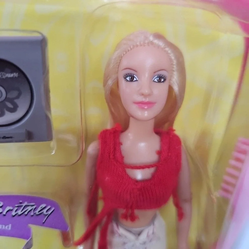 Y2K NIB Britney Spears Lucky Video Performance Collection Play Along Doll 1801